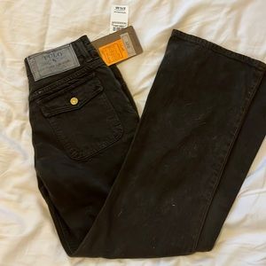 Polo by Ralph Lauren boys brown jean NWT size 14 bootcut